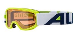 ALPINA アルピナ キッズ スキー ゴーグル A7268 PINEY ライムマット