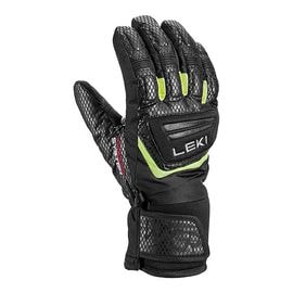 LEKI レキ キッズ スキー グローブ 653804701 WCR TEAM 3D JUNIOR ブラック/アイスレモン|LEKI|Brand list(スキーギア)