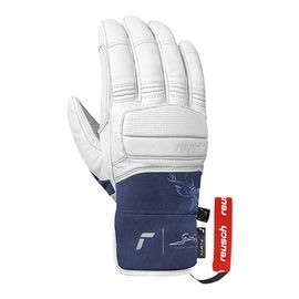 REUSCH ロイシュ メンズ スキー グローブ 6501114 CYPRIEN SARRAZIN ホワイト/ドレスブルー