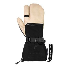 REUSCH ロイシュ メンズ スキー グローブ 6502705 DUALITY R-WOOL LOBSTER タン/ブラック