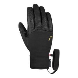 REUSCH ロイシュ メンズ スキー グローブ 6502229 LLEON R-TEX XT ブラック/ゴールド