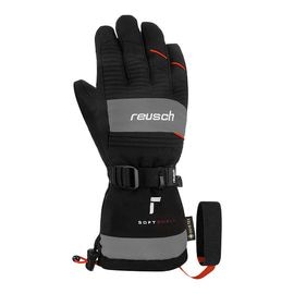 REUSCH ロイシュ キッズ スキー グローブ 6461334 MAXIM GORE-TEX JUNIOR グレイ/ブラック/フルオレッド