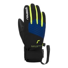 REUSCH ロイシュ キッズ スキー グローブ 6261210 SIMON R-TEX XT JUNIOR ブラック/サーフザウェブ/セーフティイエロー