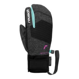 REUSCH ロイシュ キッズ スキー グローブ 6261810 SIMON R-TEX XT JUNIOR LOBSTER ブラックメランジ/バチェラーボタン/ノックアウトピンク