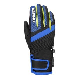 REUSCH ロイシュ キッズ スキー グローブ 6261212 DUKE R-TEX XT JUNIOR ブラック/ブリリアントブルー/セーフティイエロー