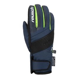 REUSCH ロイシュ キッズ スキー グローブ 6261212 DUKE R-TEX XT JUNIOR ブラック/ドレスブルー/ネオングリーン