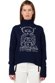 ��SALE 30%��CASTELBAJAC ��ǥ����� ������ ����ʡ� �ץ륪���С� RLOWO04 W JCC SNOW ANGELS PULL 72T COSMIC BLUE