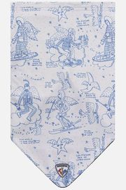 CASTELBAJAC レディース スキー ネックウォーマー RLOWH09 W JCC NECKY A13 SNOWANGELS ARTIC PRINT