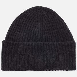 CASTELBAJAC レディース スキー ニットキャップ RLOWH07 W JCC HAPPY 200 BLACK