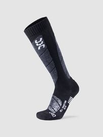 UYN  ǥ  å S100042 WOMAN SKI ALL MOUNTAIN SOCKS B119 Black/White