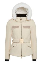 High Society ǥ  㥱å HS25S-1689 SCARLET Softshell jacket FAUX FUR 06 cream