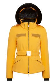 High Society ǥ  㥱å HS25S-1689 SCARLET Softshell jacket FAUX FUR 15 mandarin