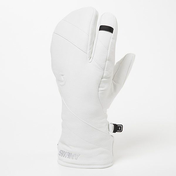 SWANY スワニー メンズ スキー グローブ SX-205 Alaska 3 Finger WH