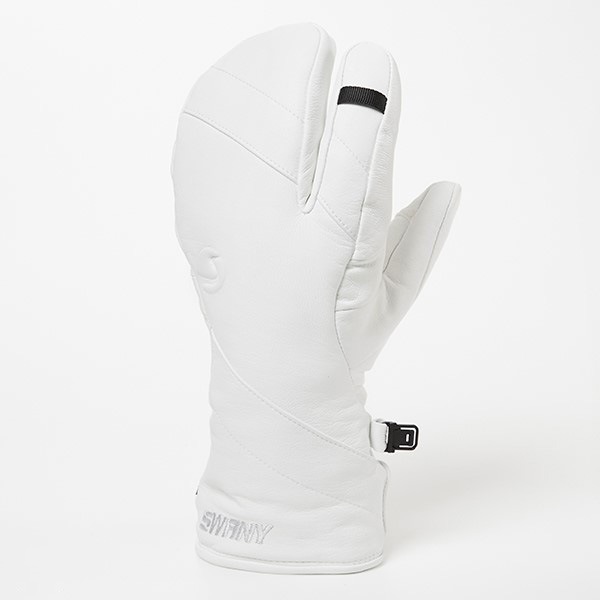 SWANY スワニー メンズ スキー グローブ SX-205 Alaska 3 Finger WH