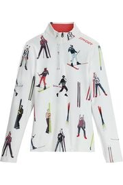 ��SALE 30%��SPYDER ���ѥ����� ��ǥ����� ������ ����ʡ� �ϡ��ե��å�T�ͥå� 38B013500 VIVID 1/2 ZIP VTV