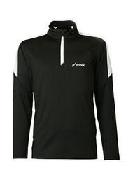 Phenix �ե��˥å��� ���å� ������ ����ʡ� ����� ESB25LS80 Sleeve Line  Junior 1/2 Zip Tee BLACK