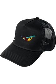 ��SALE 50%��inhabitant ����ϥӥ���� ��� ����å� ISM23HW12 Truckers Cap BLACK