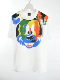 ��SALE 40%��MAXSIX �ޥå������å��� ��� T����� MX-1376 3D Art T����� �ߥå����ޥ��� MICKEY MOUSE WHITE