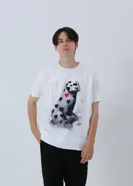 TRIPPY ART �ȥ�åԡ������� T����� TR-006 MINK RED LIST WHITE