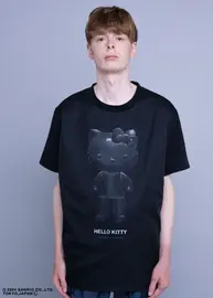 TRIPPY ART �ȥ�åԡ������� T����� TR-026 HELLO KITTY BLACK BLACK