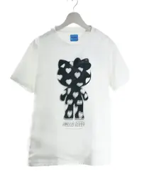 TRIPPY ART �ȥ�åԡ������� T����� TR-028 3D������ HELLO KITTY HEART WHITE