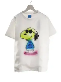 TRIPPY ART �ȥ�åԡ������� T����� TR-055 3D������ SNOOPY SPRAY ART WHITE
