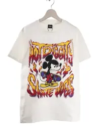 TRIPPY ART �ȥ�åԡ������� T����� TR-053 3D������ HOT DIGGITY MICKEY WHITE