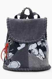 ��SALE 50%��DESIGUAL �ǥ������� ��ǥ����� �Хå��ѥå� 26SAKD01 BACK_MICKEY KISS NOIRA 2060