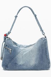 DESIGUAL �ǥ������� ��ǥ����� �Хå� 26SAXD27 BAG_HALF LOGO DENIM LEIRIA 2.0 5005