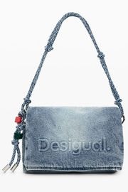 DESIGUAL �ǥ������� ��ǥ����� �Хå� 26SAXD28 BAG_HALF LOGO DENIM VENECIA 4.0 5005
