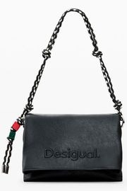 DESIGUAL �ǥ������� ��ǥ����� �Хå� 26SAXP61 BAG_HALF LOGO VENECIA 4.0 BLACK 2000
