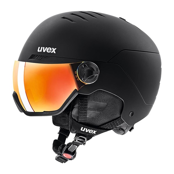 UVEX ウベックス スキー ヘルメット 566262 wanted visor ブラック