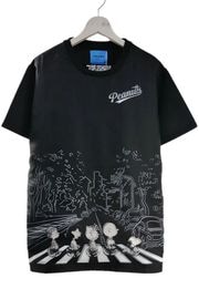 ��SALE 10%��TRIPPY ART �ȥ�åԡ������� T����� TR-098 SNOOPY - ABBEY ROAD BLACK