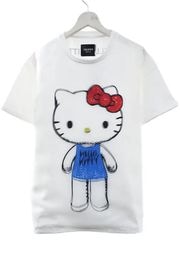 ��SALE 10%��TRIPPY ART �ȥ�åԡ������� T����� TR-094 KITTY-������ WHITE