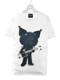��SALE 10%��TRIPPY ART �ȥ�åԡ������� T����� TR-097 KUROMI GUITTAR WHITE