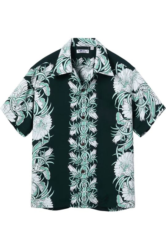 SUN SURF サンサーフ アロハシャツ SS39612 NIGHT BLOOMING CEREUS
