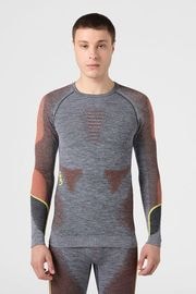 UYN ������ ��� ������ ����ʡ� ����� U100015 Ambityon Melange Thermal Jersey B616 Black Melange/Orange/Yellow