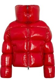 ��SALE 60%��XUMU ���� ���㥱�å� Pucelle Remastered, a super glossy giant puffer coat RED