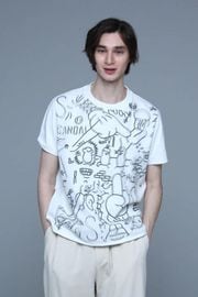 ��SALE 30%��TRIPPY ART �ȥ�åԡ������� T����� MX-1407 AMERICAN COMIC WHITE