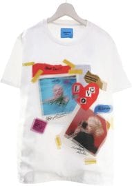��SALE 10%��TRIPPY ART �ȥ�åԡ������� T����� TR-140 MONROE SNAP PICTURES PRINT T-SHIRTS WHITE
