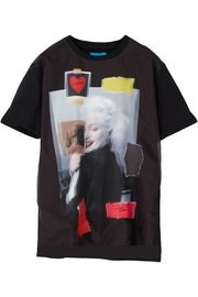 ��SALE 10%��TRIPPY ART �ȥ�åԡ������� T����� TR-142 MONROE MY SWEET HEART PRINT T-SHIRTS BLACK