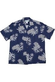 TWO PALMS �ȥ����ѡ��ॹ �����ϥ���� 501R Pineapple Map navy