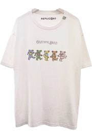 ��SALE 10%��REPLICⓐRT ��ץꥫ���� T����� RP-GD-003 GD DANCINGI BEAR TEE WHITE