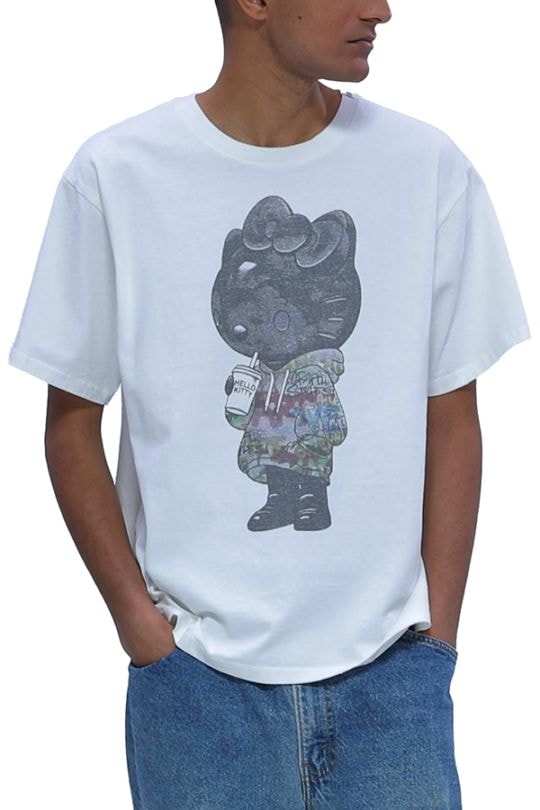 SALE 10%】REPLICⓐRT レプリカート Tシャツ RP-KT-001 KITTY NULTI