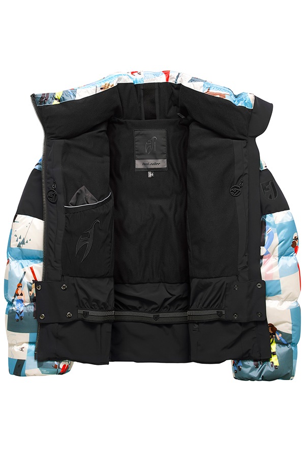 Toni Sailer �ȥˡ��������顼 ��ǥ����� ������ ���㥱�å� 352108P BERNADETTE PRINT 100 black