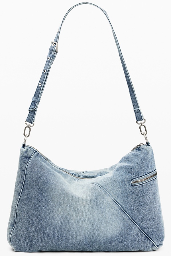 DESIGUAL �ǥ������� ��ǥ����� �Хå� 26SAXD27 BAG_HALF LOGO DENIM LEIRIA 2.0 5005