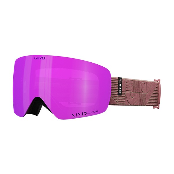 GIRO  ǥ   L/GOGGLE CONTOUR RS (ASIAN FIT) ROSE LINOCUT