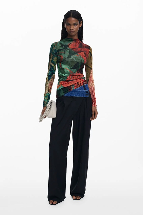 ��SALE 50%��DESIGUAL �ǥ������� ��ǥ����� �������� 25WWJF48 JERS_TAPIZ_LACROIX 4055