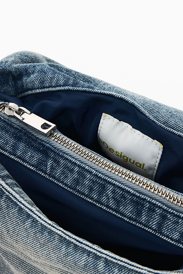 DESIGUAL �ǥ������� ��ǥ����� �Хå� 26SAXD28 BAG_HALF LOGO DENIM VENECIA 4.0 5005