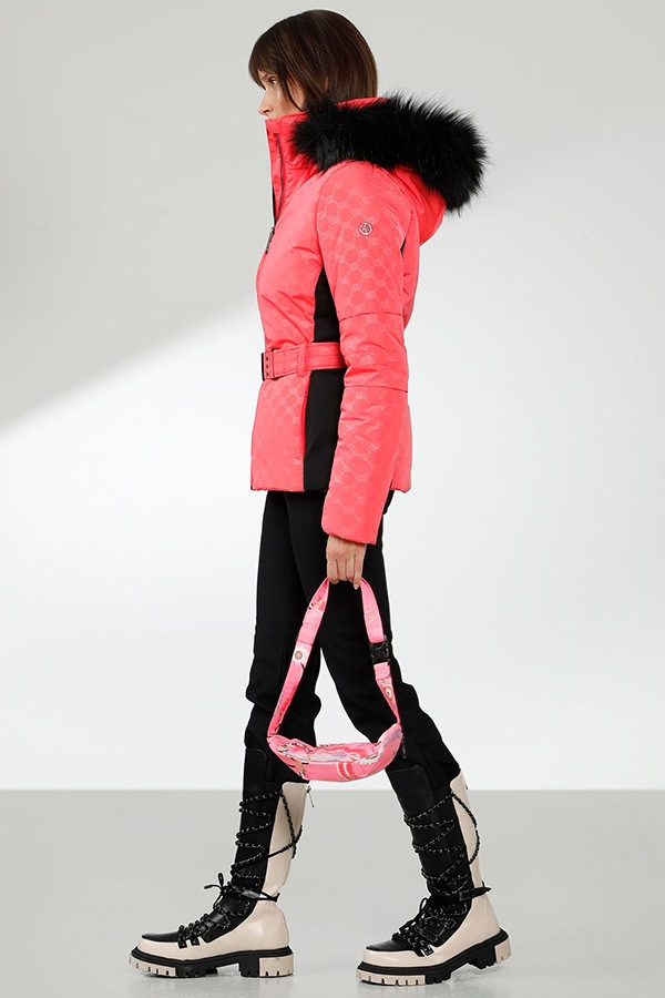 ��SALE 30%��POIVRE BRANC ���������㥱�å� ��ǥ����� Hybrid Ski Jacket  295484 W22-1003-WO/E 5167/embo techno red